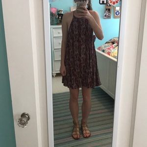 AMERICAN EAGLE Multicolor Patterned Dress